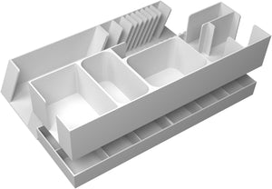Feldherr Organizer Insert for Race for the Galaxy + 3 Expansions - core game box