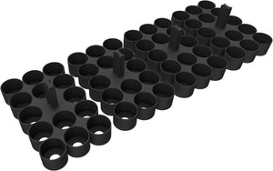 Feldherr paint rack set for 4L Really Useful Boxes - 56 Citadel Paint Pots (18ml / 24ml)