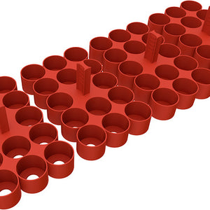 Feldherr paint rack set for 4L Really Useful Boxes - 56 Citadel Paint Pots (18ml / 24ml)