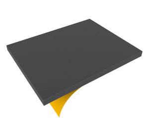 FSBA020S Full-Size foam base - 20 mm self-adhesive