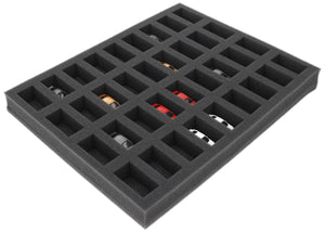 FS035A013 foam tray for model cars 1: 87 - 36 compartments