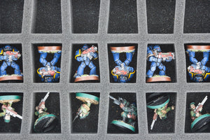 FS035C5BO Plateau mousse 35 mm avec 45 compartiments coniques