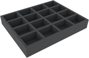 FS050A087 Feldherr foam tray for Eaglemoss figurines - 16 compartments
