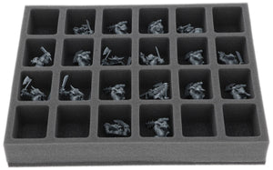 FS050A123 Feldherr foam tray for Tribes of Orcs and Goblins - 24 compartments