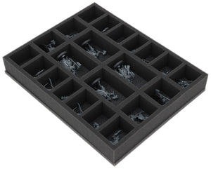 FS050A124 Feldherr foam tray for Skaven - 22 compartments