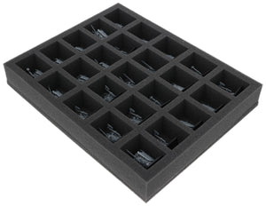 FS050A126 Feldherr foam tray for Warriors of Chaos - 25 Compartments