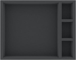 FS050ZC27 Plateau en mousse de 50 mm pour jeton, tuiles et cartes Zombicide et Peste noire