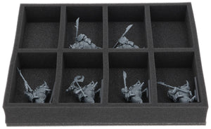 FS055A010 Feldherr foam tray for Orc & Goblin Tribes - 8 compartments
