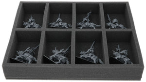FS055A011 Feldherr foam tray for Warriors of Chaos - 8 Compartments