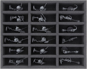 FS060A002 foam tray for Gloomspite Gitz - 18 compartments