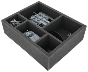 FS100A012 Feldherr foam tray for Solar Auxilia - 5 compartments