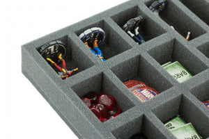 FSBR040BO Plateau en mousse Full-Size de 40 mm avec 34 compartiments