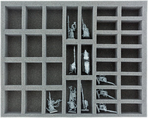 FSBR040BO Plateau en mousse Full-Size de 40 mm avec 34 compartiments