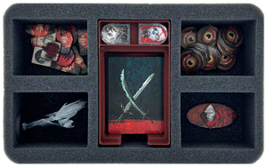 Feldherr Storage Box FSLB075 for Warhammer Quest: Cursed City - Nightwars - Expansion + 7 additional miniatures