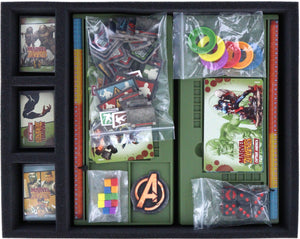 Feldherr Storage Box FSLB150 + Storage Box FSLB055 for Marvel Zombies: A Zombicide Game - core game