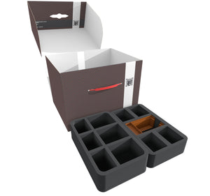 Feldherr Storage Box FSLB250 for Warhammer Quest: Cursed City - Nightwars + Nemesis - expansions + 32 miniatures