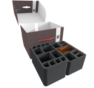 Feldherr Storage Box FSLB250 for Warhammer Quest: Cursed City - Nightwars + Nemesis - expansions + 32 miniatures