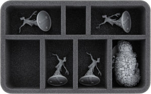 Feldherr Storage Box FSLB310 + MEDIUM bag for Bloodborne: The Board Game - 4 Optional Buys + Hunter's Dream Extras + Blood Moon Box