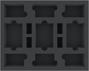 FS050MD05 50 mm full-size foam tray for Massive Darkness cards in sleeves