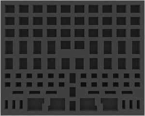 FSMEDD030BO foam tray with 97 compartments for Star Wars Rebellion + Rise of the Empire - Empire miniatures