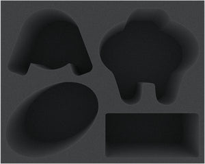 FSMEEF130BO foam tray for Imperial Knights: 1 large Knight + 1 Armiger