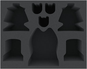 FSMEHL110BO foam tray for Adeptus Titanicus: Warlord + Reaver + Warhounds + Questoris Knights