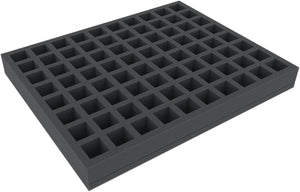 FSMEUM035BO 35 mm Full-Size foam tray with 80 compartments