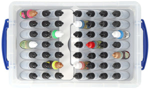 Feldherr Paint Racks with 4l Really Useful Box - 49 paint bottles + accessories