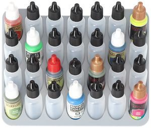 Feldherr paint rack for 4l Really Useful Box - 28 paint bottles