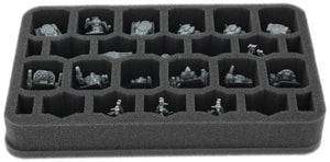 Feldherr Storage Box Eurobox with Foam Set for BattleTech Mechs and Tanks transport and protection (EB188Set)