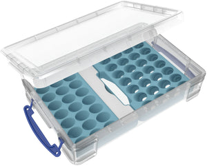 Feldherr Paint Racks with 4l Really Useful Box - 49 paint bottles + accessories