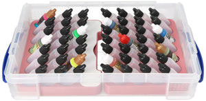 Feldherr Paint Racks with 4l Really Useful Box - 49 paint bottles + accessories