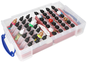 Feldherr Paint Racks with 4l Really Useful Box - 49 paint bottles + accessories