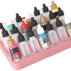 Feldherr paint rack with brush compartment for 4l Really Useful Box - 21 paint bottles