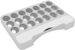 Feldherr paint rack with brush compartment for 4l Really Useful Box - 21 paint bottles