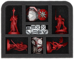 Feldherr Half-Size Case 50 for Warcry - 14 Miniatures