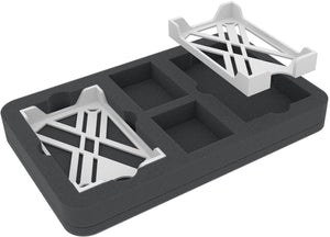 Feldherr Half-Size foam set for Star Wars: Armada - ship cards