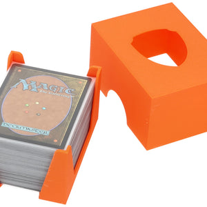 Feldherr plastic card holder + lid for game cards in Standard Card Game Size - 150 cards - 1 tray