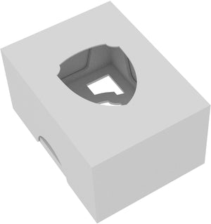 Feldherr plastic card holder + lid for game cards in Standard Card Game Size - 150 cards - 1 tray