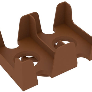 Feldherr card holder rotatable for game cards in Standard Card Game Size - 2 compartments