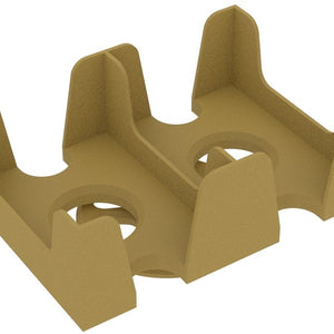 Feldherr card holder rotatable for game cards in Standard Card Game Size - 2 compartments