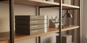 Feldherr Storage Box FSLB040 for model railway locomotives, wagons and vehicles - 7 slots for N gauge horizontal