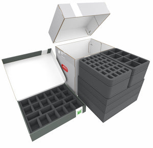 Feldherr Storage box FSLB310 with Storage box FSLB055 + 3D set for Heroes of Might & Magic III: The Board Game - Gameplay All-In Pledge - miniatures + cards + tokens