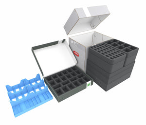 Feldherr Storage box FSLB310 with Storage box FSLB055 + 3D set for Heroes of Might & Magic III: The Board Game - Gameplay All-In Pledge - miniatures + cards + tokens