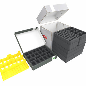 Feldherr Storage box FSLB310 with Storage box FSLB055 + 3D set for Heroes of Might & Magic III: The Board Game - Gameplay All-In Pledge - miniatures + cards + tokens