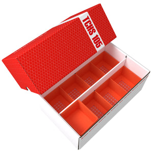 Feldherr Storage Box TCHS105 for 1350 game cards in Standard American Board Game Size + game material