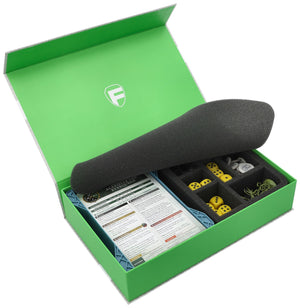 Feldherr Magnetic Box green for Warhammer Age of Sigmar: Warscroll Cards (large) + Miniatures + Accessories