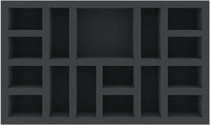 Feldherr foam set with Organizer for Zombicide: White Death - core game box