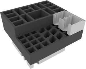 Feldherr foam set with Organizer for Zombicide: White Death - core game box