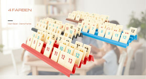 4 pcs. value set Feldherr plastic rack for Rummikub - 4 slots
